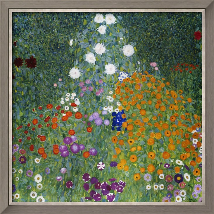 Farmers Garden - Gustav Klimt Painting